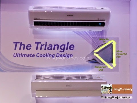 Air Conditioner With Triangle Design