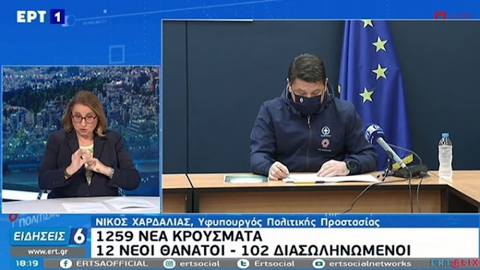 Χαρδαλιάς: Γιάννενα και Σέρρες εισέρχονται στο “κόκκινο” επίπεδο συναγερμού 