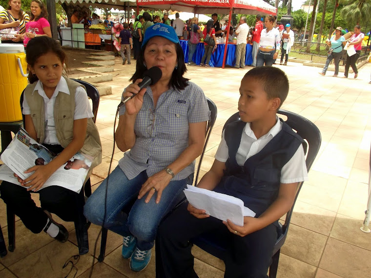 ENTREVISTA DE LOS AMIGOS DE LA CUADRA A LA PROFESORA OLGAR ROMERO JEFA DEL MUNICIPIO ESCOLAR N¬ 2