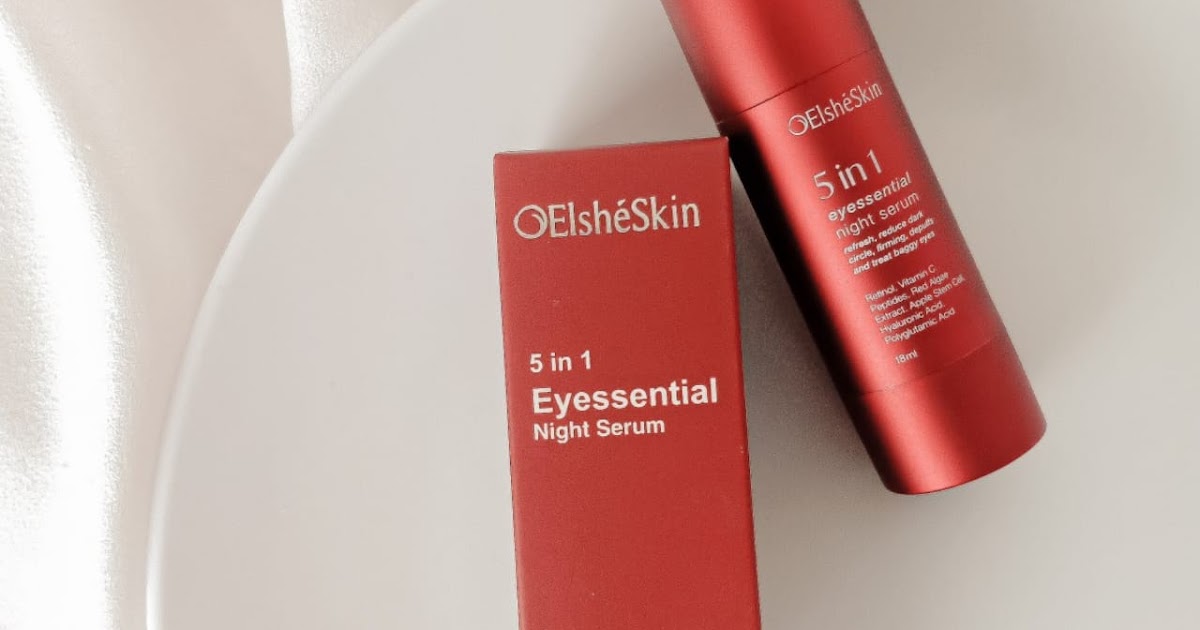 ElsheSkin 5 in 1 Eyessential Night Serum, Eye Serum yang Bantu Pudarkan
