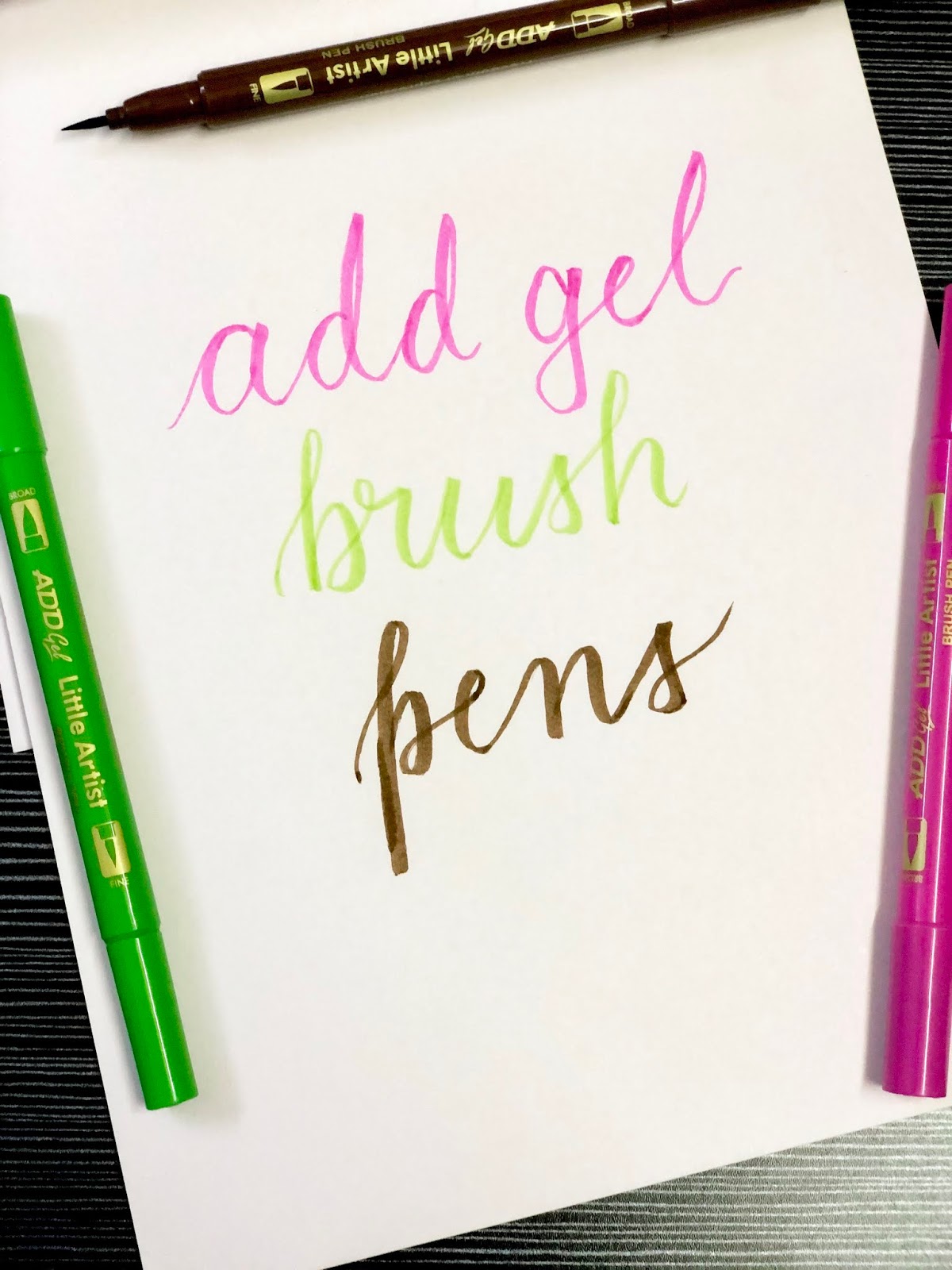 Camlin Brush Pens Calligraphy  Review and Basics of Brush Calligraphy 