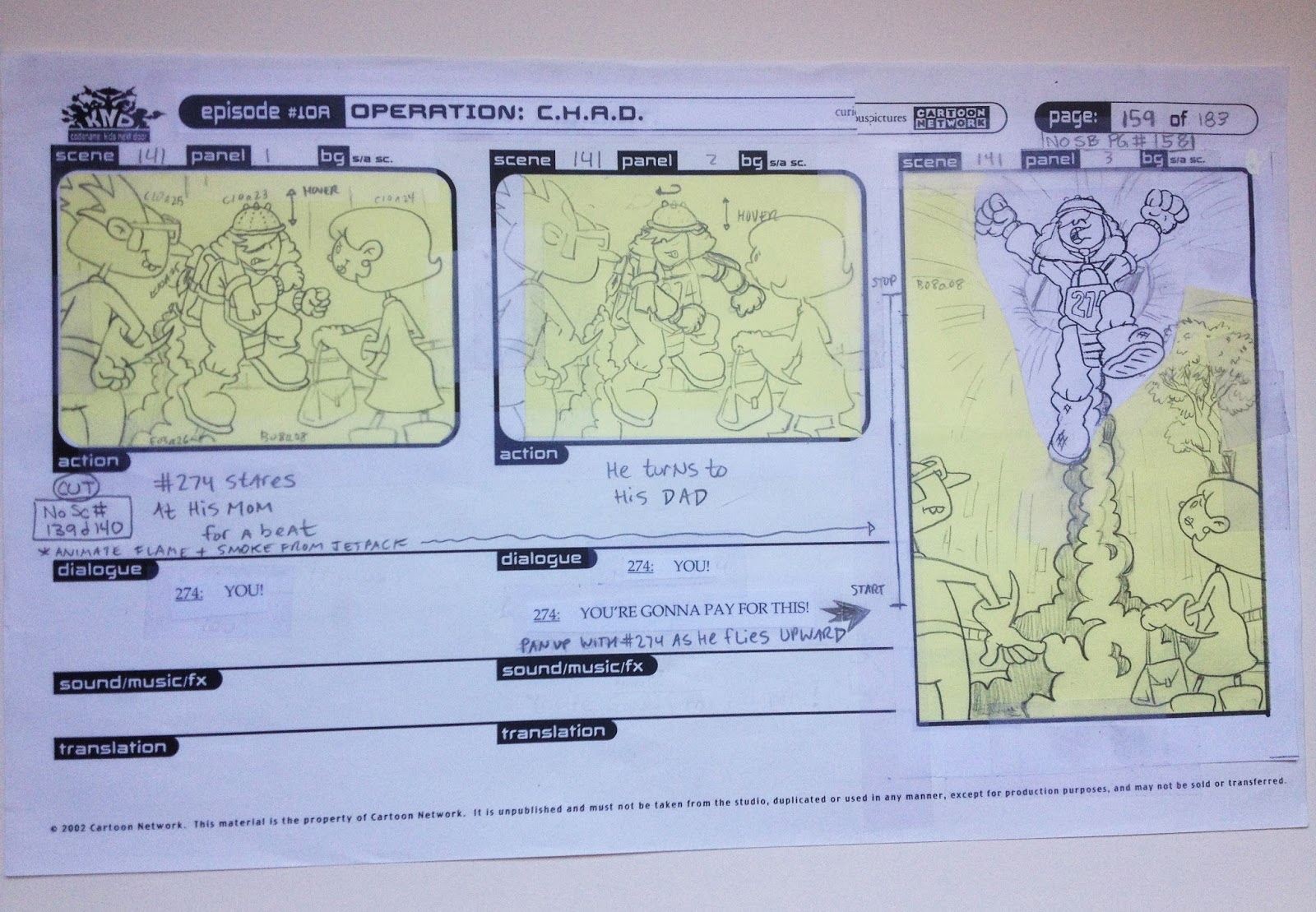 warburtonlabs KND STORYBOARD PAGES (part deux)