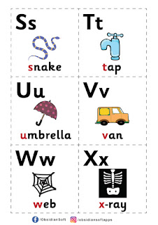 Alphabet Flash Cards