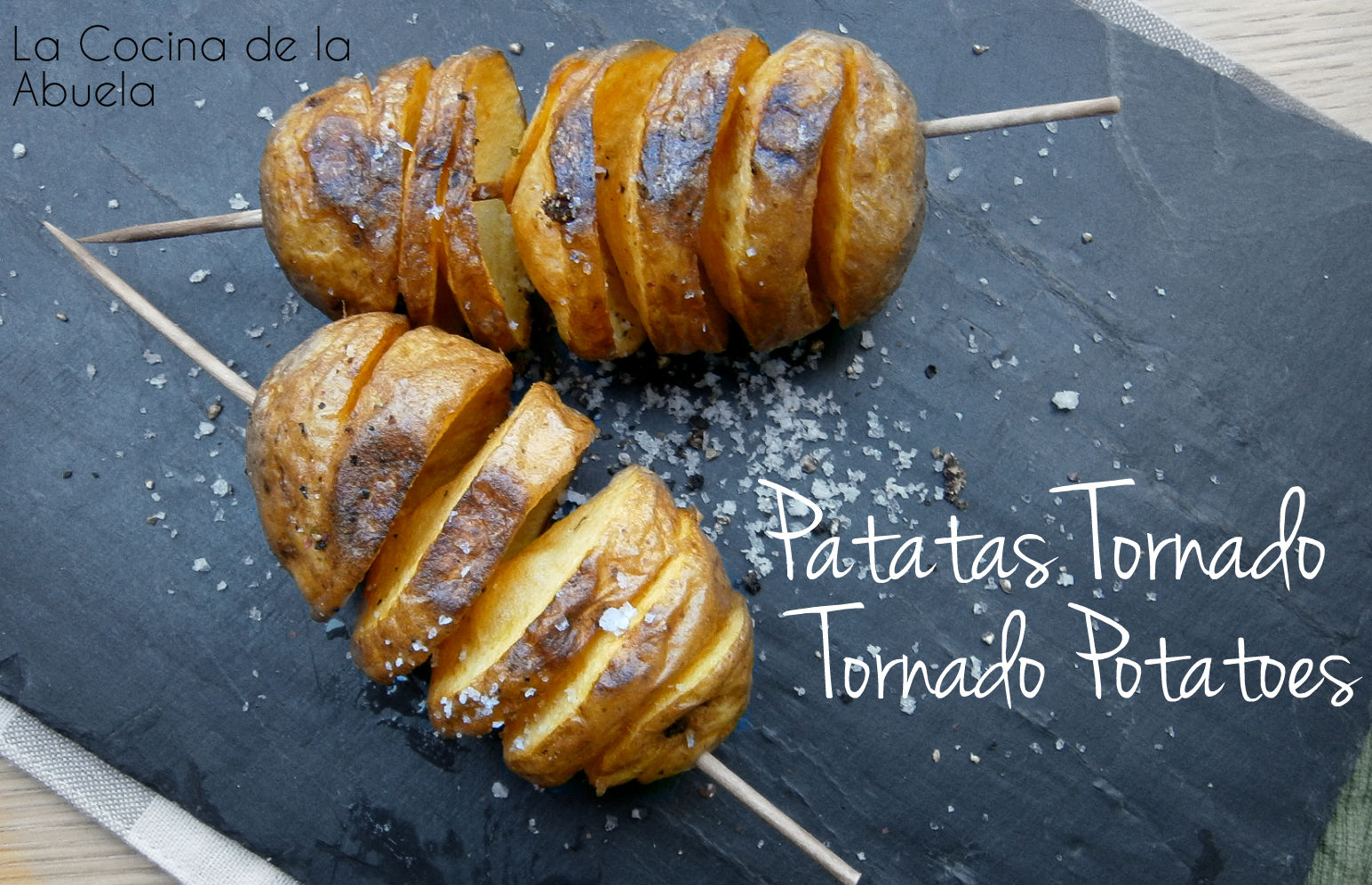 Patatas Tornado, Tornado Potatoes.