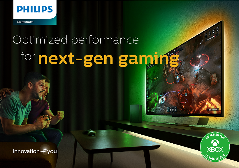 Philips Momentum: World’s First Monitor Designed for Xbox