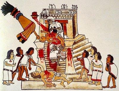 sacrificio humano cultura maya