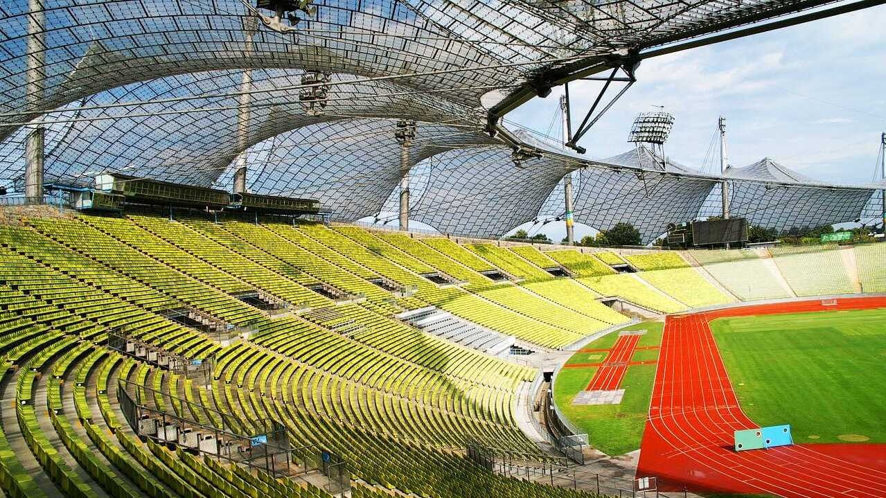 New Olympiastadion München Innen Die sitzplan