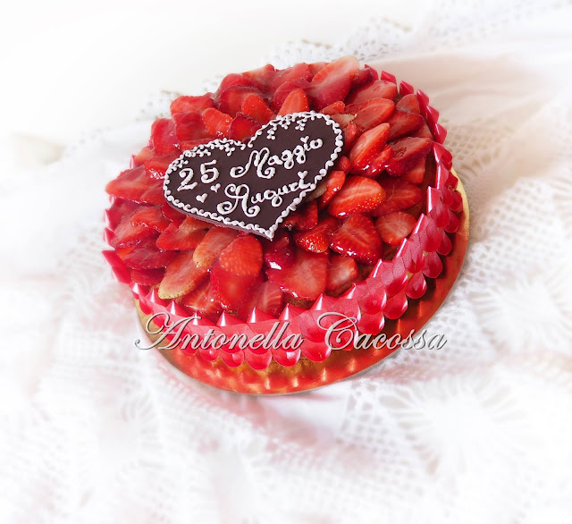 torta di fragole