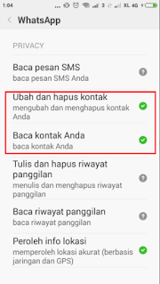 cara mengatasi kontak whatsapp berubah