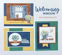 Stampin' Up! Welcoming Window Card  Kit~ January-June 2021 Mini Catalog ~ www.juliedavison.com