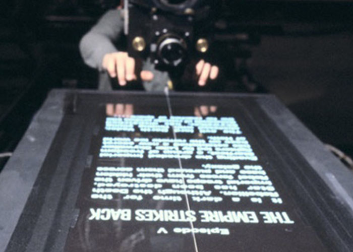 aurora blu ray player star wars opening crawl text