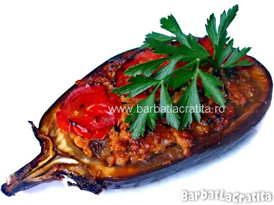 Vinete umplute cu carne tocată