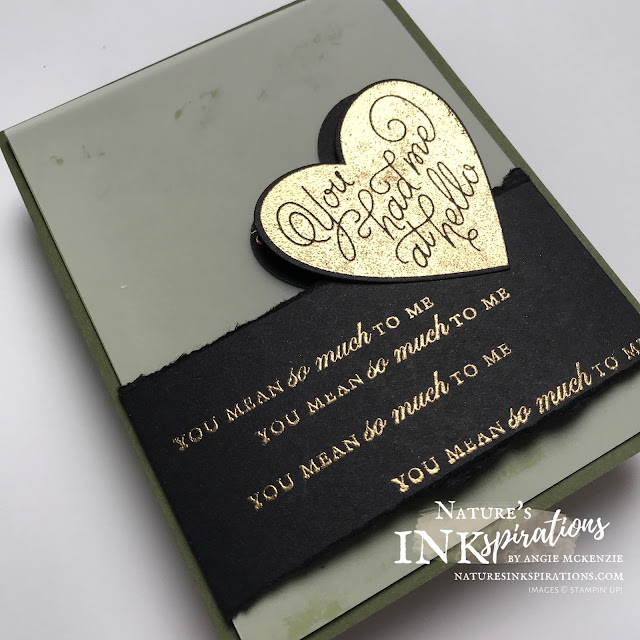By Angie McKenzie for Stamping INKspirations Blog Hop; Click READ or VISIT to go to my blog for details! Featuring the Always in My Heart Bundle, Forever Blossoms Stamp Set, Field Tiles Dies, and the Playful Alphabet Dies by Stampin' Up!® to create a special anniversary card; #stampinup #cardtechniques #cardmaking #alwaysinmyheartbundle #alwaysinmyheartstampset #floralheartdies #playfulalphabetdies  #foreverblossomsstampset #fieldtilesdies #watercoloringwithink #heatembossing #naturesinkspirations #stampinupinks #stampingtechniques #stampinginkspirationsbloghop