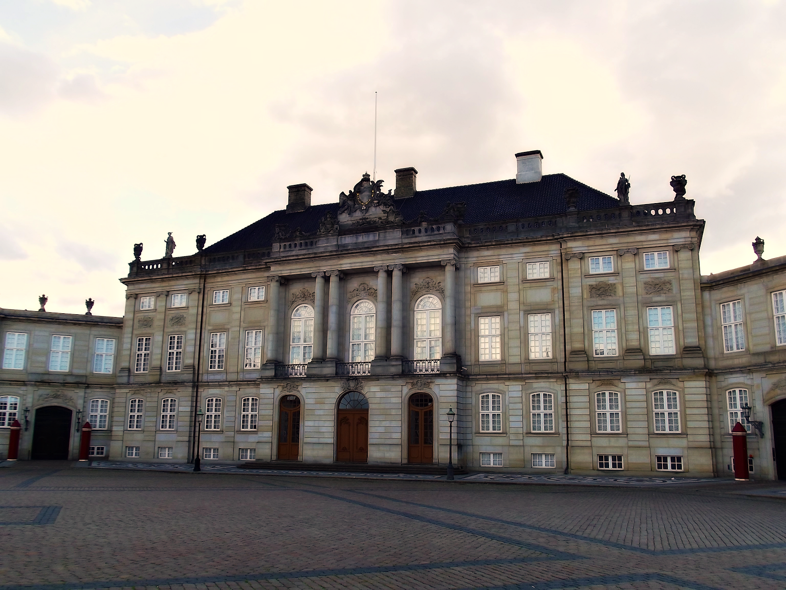 Amalienborg - Palatul regal - Copenhaga