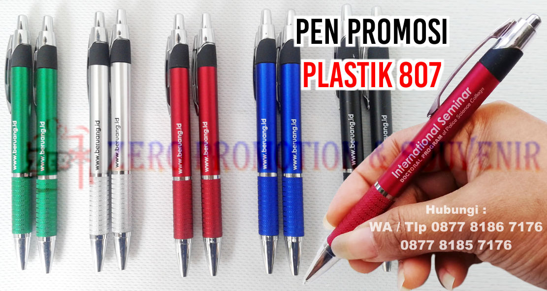 Pulpen Seminar Eksklusif 807, pen plastik 807, pulpen promosi 807, pen seminar 807, pen plastik promosi, pen 807, pulpen 807