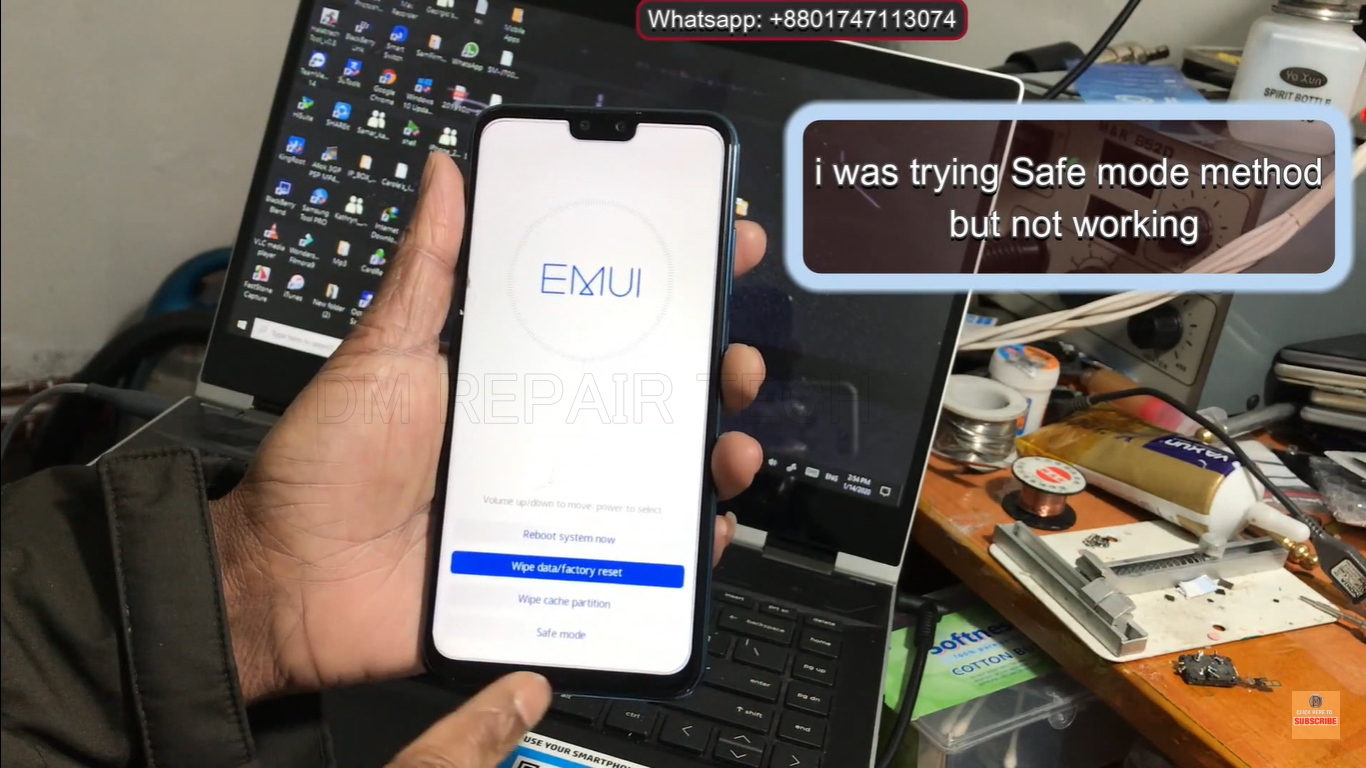 FRP Reset HUAWEI Y9 2019 (JKM-LX1) FRP Downgrade File