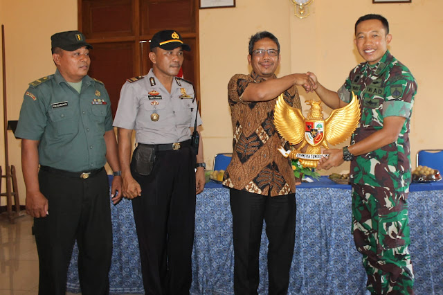 Gelorakan Pancasila Dandim Sragen Turun Gunung
