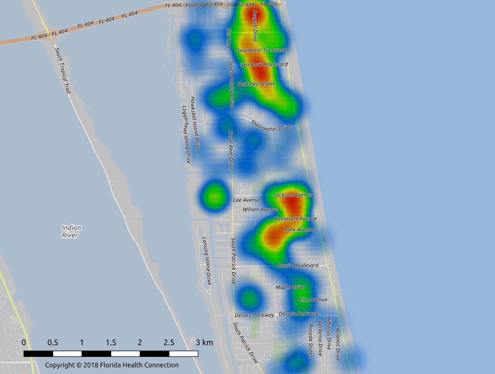 Breaking Down the Numbers Satellite Beach Cancer Case Mapping