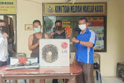 Pencuri Blower AC di Paya Pasir Diringkus Polsek Tebing Tinggi