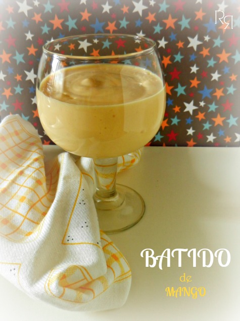 "Batido de mango"