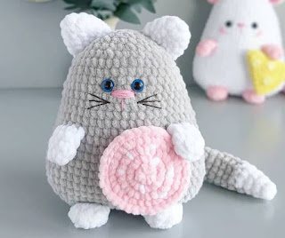 PATRON GRATIS RATON AMIGURUMI 47586 🐁