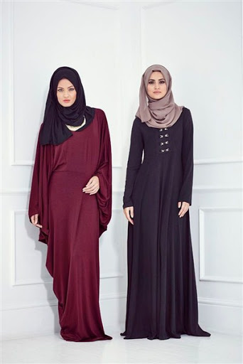 Trend Baju Muslim Pesta Simple Elegan Modern Terbaru 2017/2018