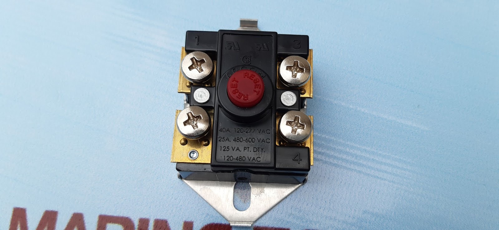 WL6 L190 ELECTRIC WATER HEATER SINGLE THERMOSTAT LIMIT SWITCH Aeliya Marine