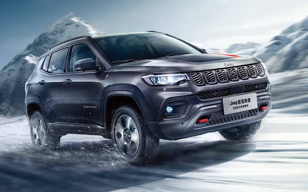 Novo Jeep Compass 2022: facelift revelado na China