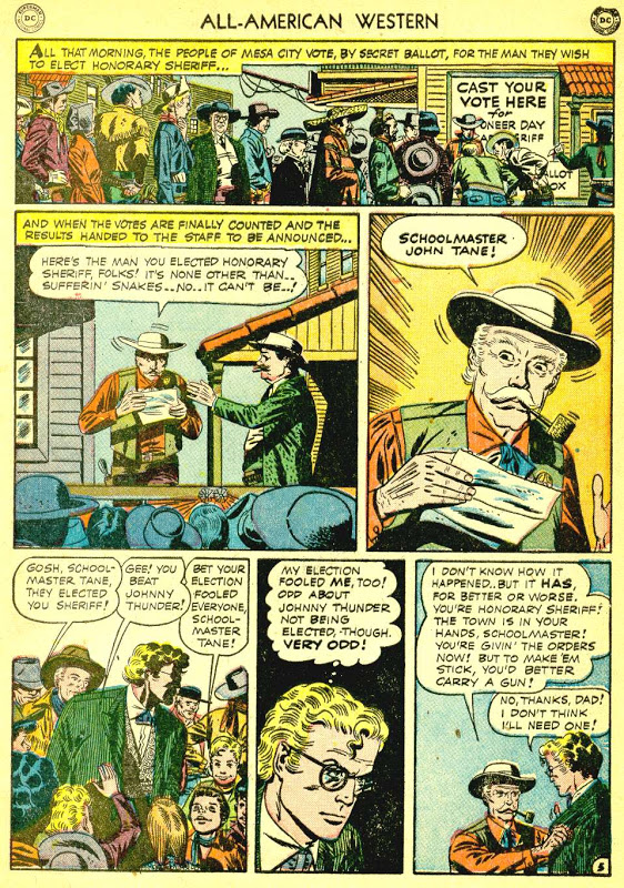 The ALEX TOTH archives: TOTH - ALL-AMERICAN WESTERN 111 JOHNNY THUNDER ...