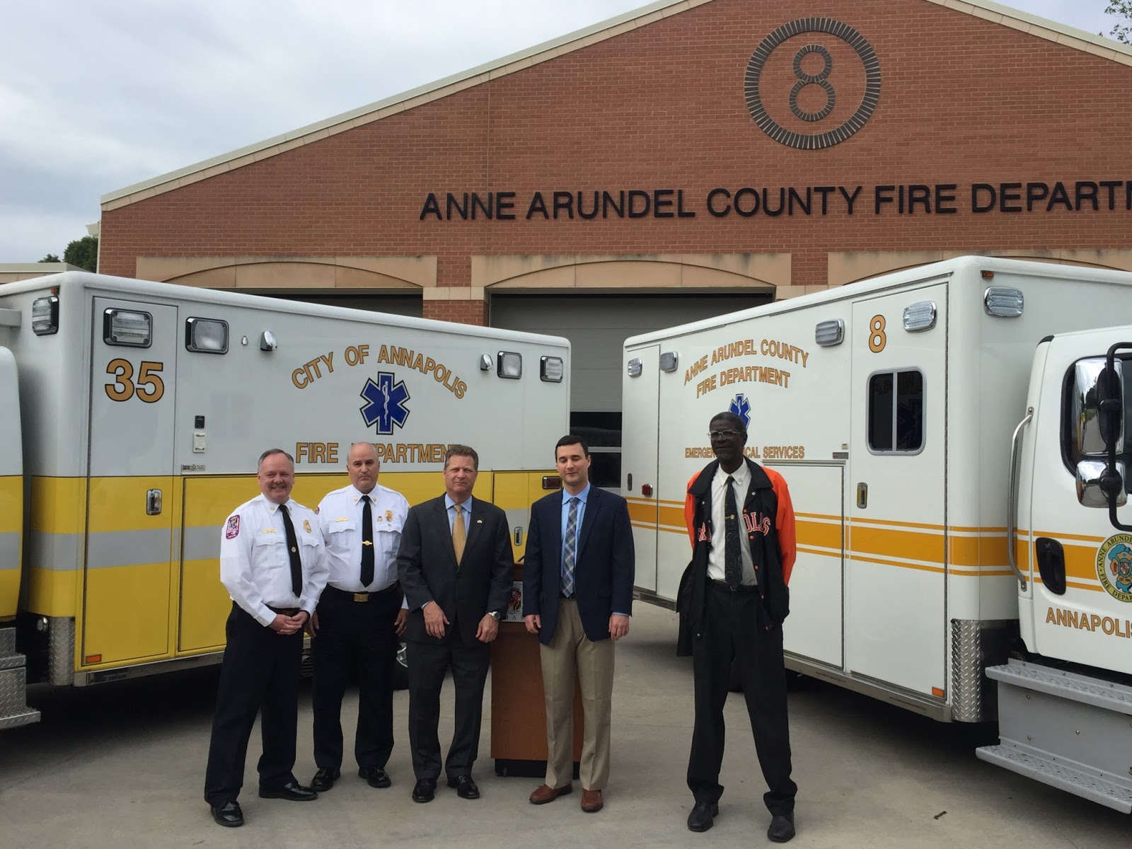 Anne Arundel Fire News CountyCity Partnership Will Enhance Emergency