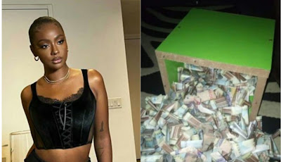 Woman Flaunts N5.3m She Allegedly Saved Up In Ten Months