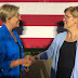 Elizabeth Warren met her doppelganger in Minnesota last night Insane