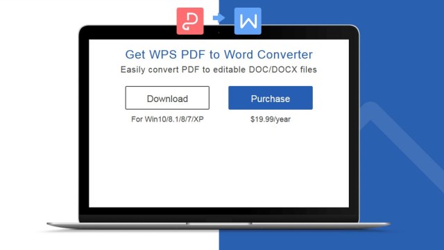 how to convert wps files to word