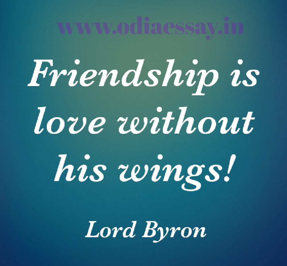 10 Best Friendship Quotes - Odia Essay, Enewspaper and Quotes