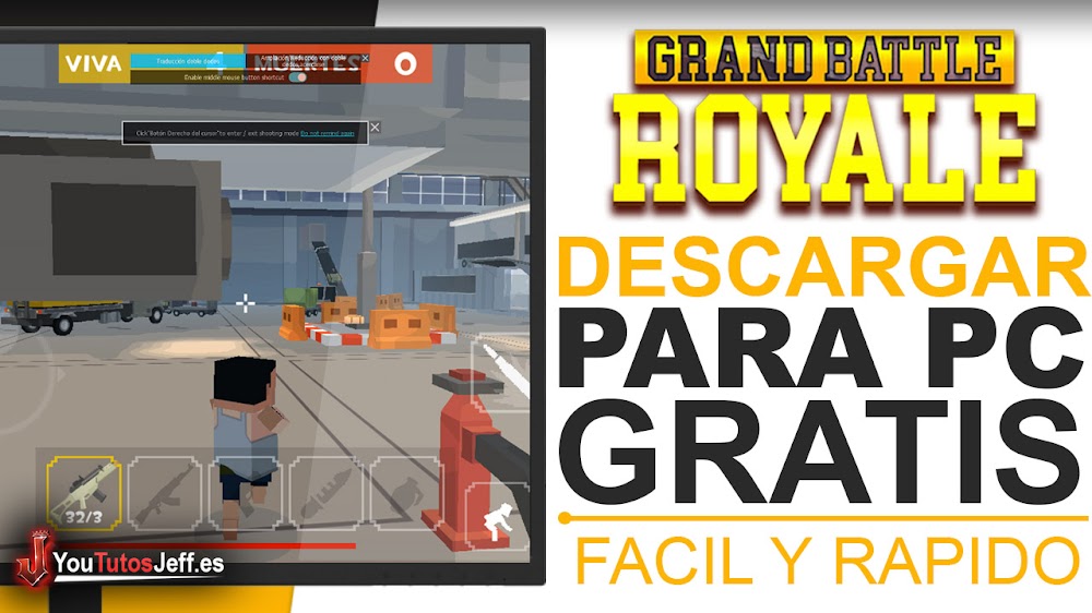 Como Jugar Grand Battle Royale en PC GRATIS - Configurar de Controles