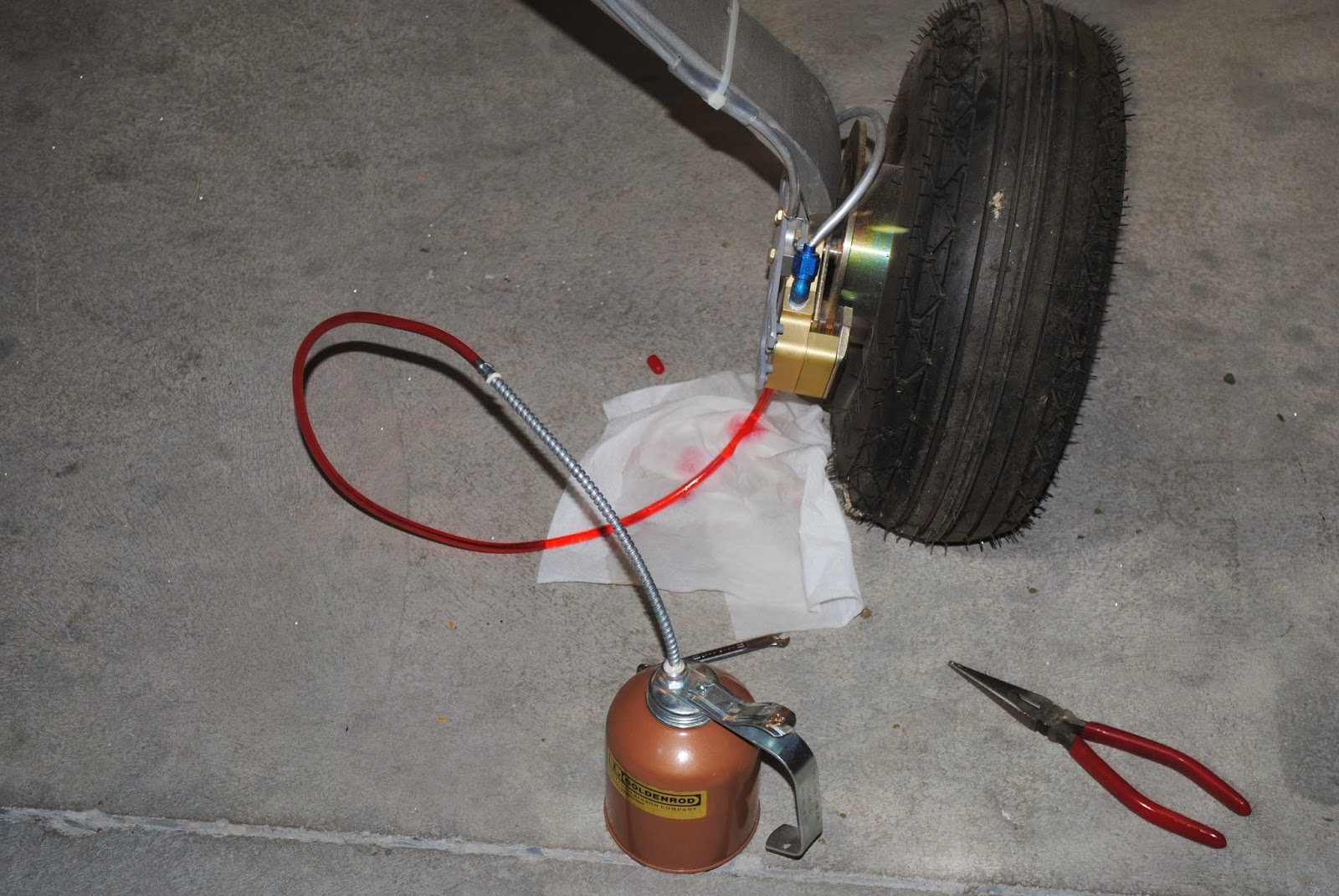 RV12 Builder in Sandy, UT Brake Fluid