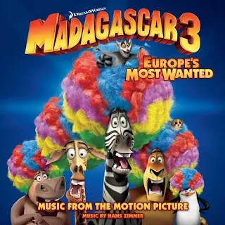 Madagascar 3, EU, most wanted, soundtrack, cd, cover, ost, image