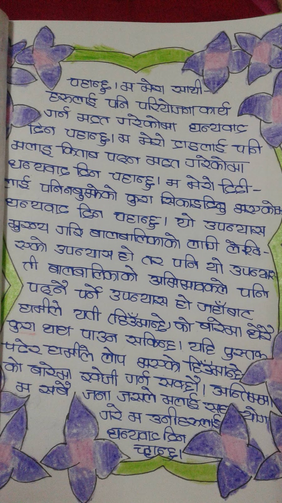 essay on my favourite book in nepali