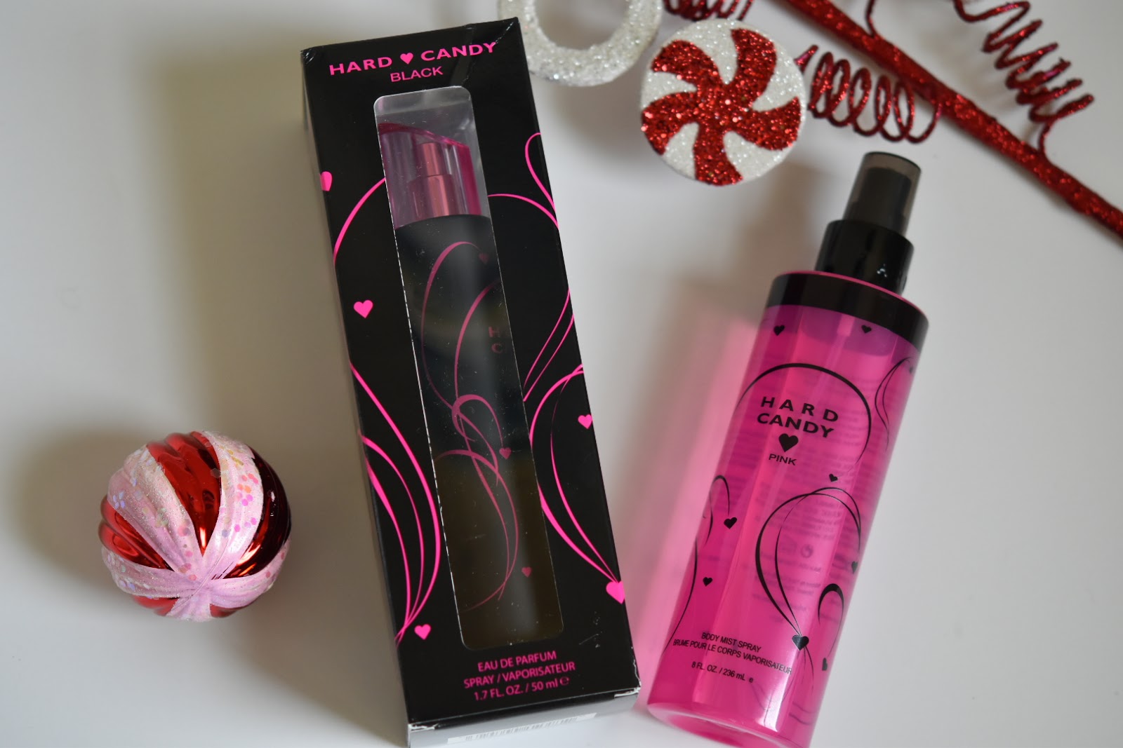Last Minute Gift Ideas: Hard Candy Pink and Black Eau de Parfum and Body Mists  via www.productreviewmom.com