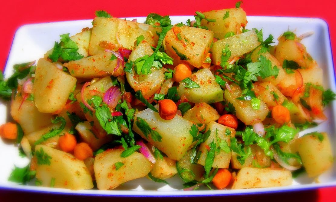 Ultimate Food Lovers Aloo Kabli (Bengali style Potato Salad)