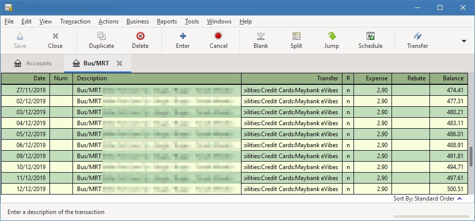 gnucash opening balance credit card gnucash opening balance credit card