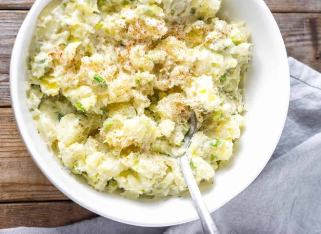 Vegan Potato Salad #vegetarian #vegan