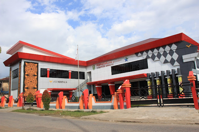 Yuk lihat luar dalam Perpustakaan Daerah Kabupaten Sanggau