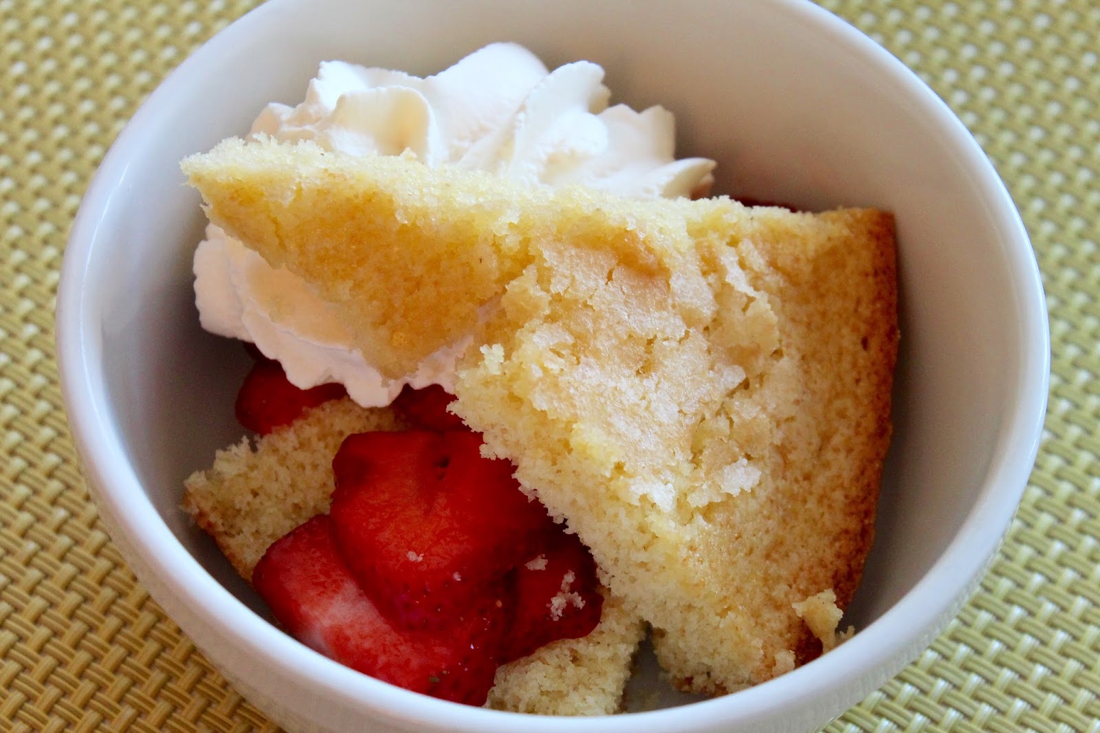 Cook In / Dine Out Cornmeal Skillet Cake with Strawberries