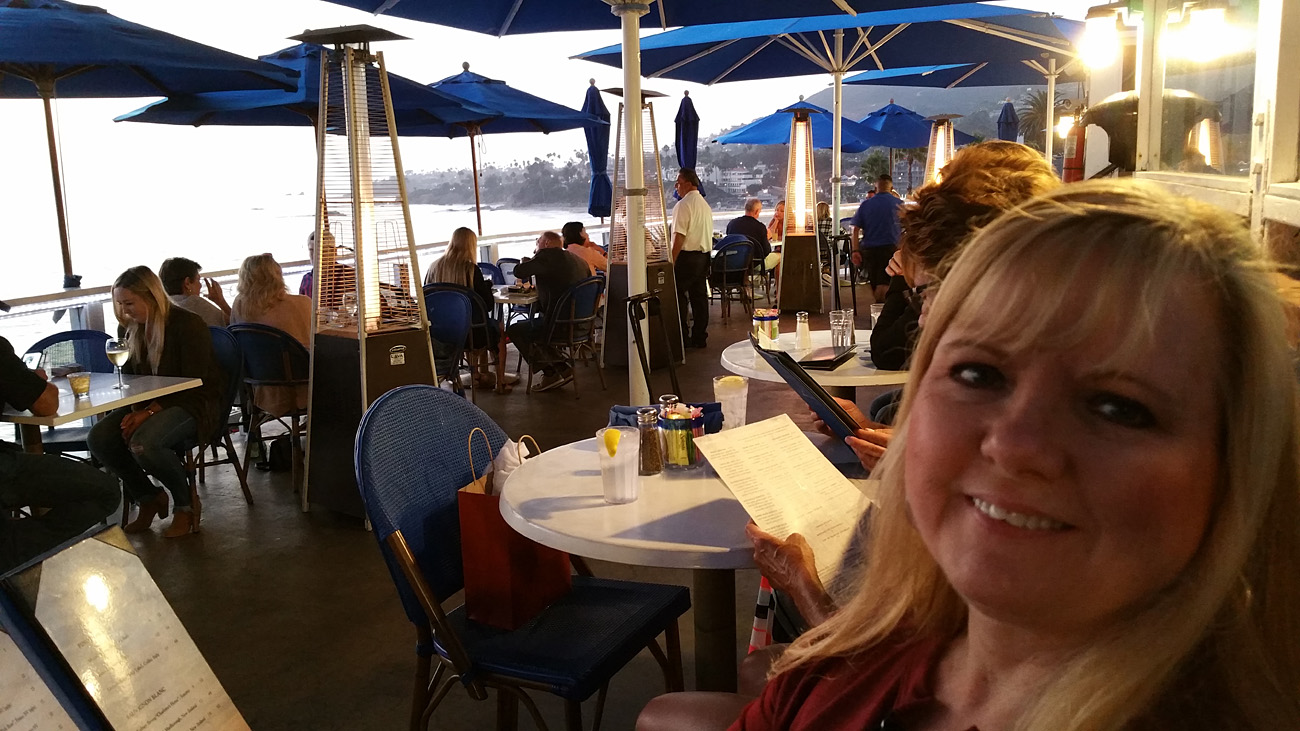 The Bell Curve of Life The Cliff restaurant in Laguna Beach with