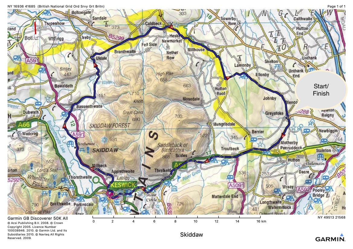 Eden Valley Cycling UK January 2020