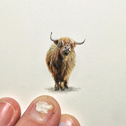 26-Bad-Hair-Day-Karen-Libecap-Star-Wars-&-other-Miniature-Paintings-and-drawings-www-designstack-co