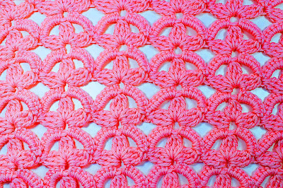 7 - Crochet IMAGEN Bonito y sencillo punto de flores primaveral MAJOVEL CROCHET