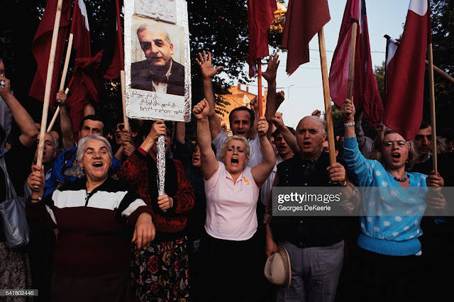 Как пришла Грузия к гражданской войне 1991-92 г. Неизвестные фотокадры