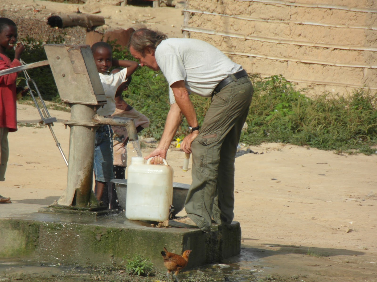 Afrika over land Togo/Ghana/Ivoorkust